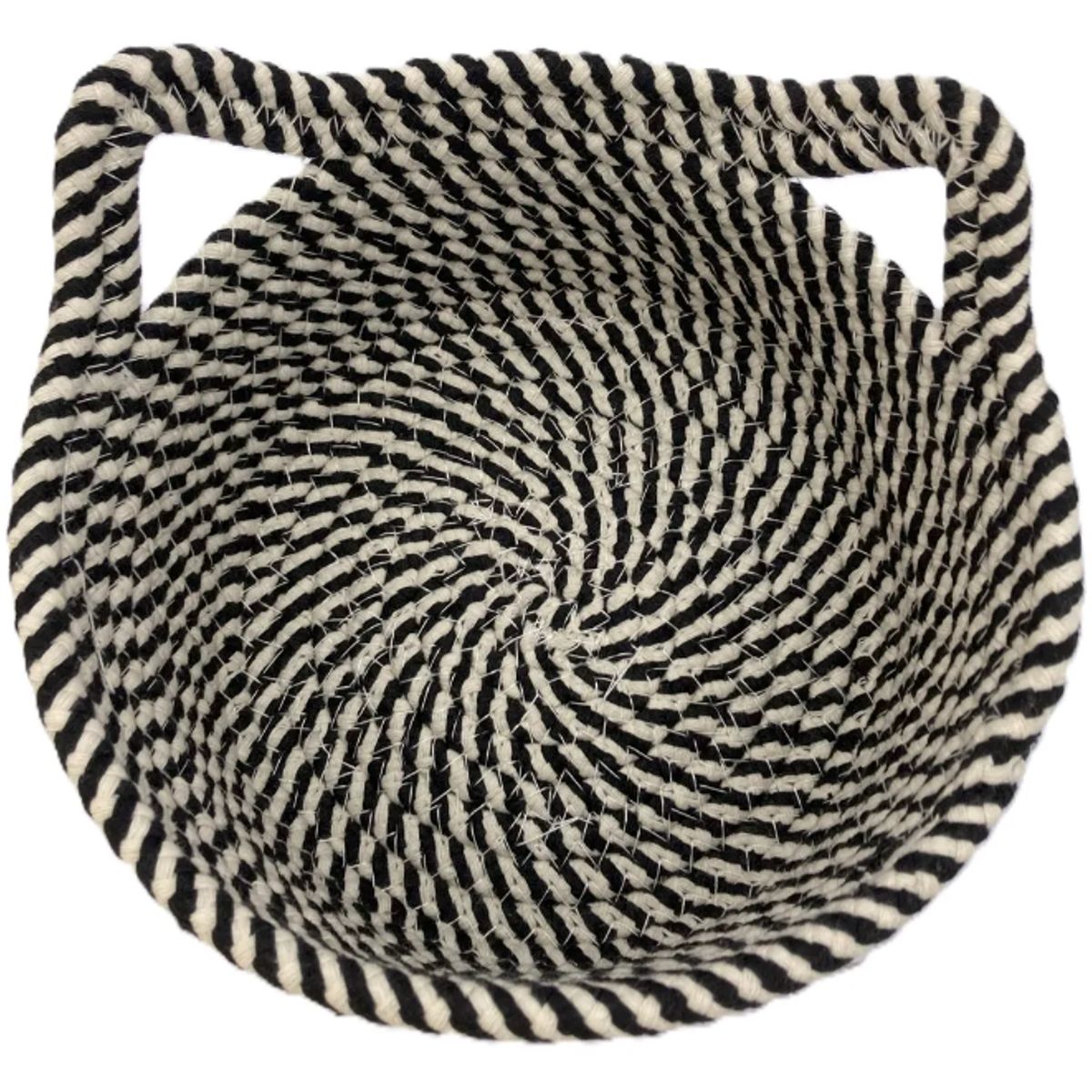 GENERICO - Set 3 Canastos Organización Algodón Cesta Infantil Nala Gato Azul Oscuro Casa Cuore