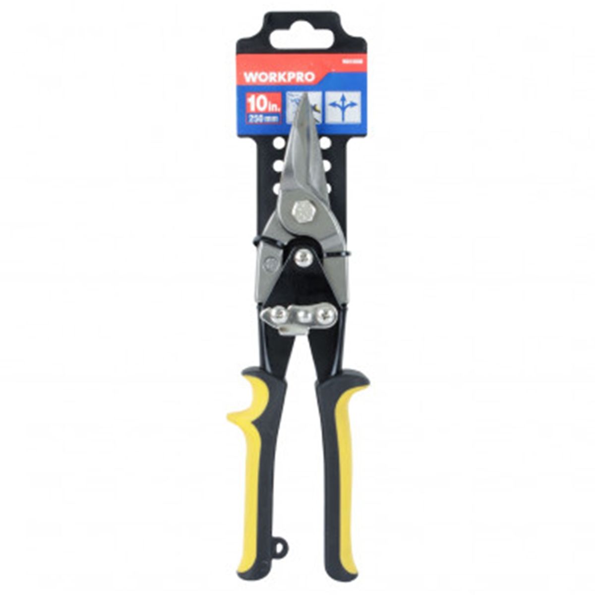WORKPRO - Tijera aviacion 10 250 mm corte recto
