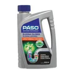 PASO - Desatascador Cañerías Elimina Olores Biológico Preventivo 1l