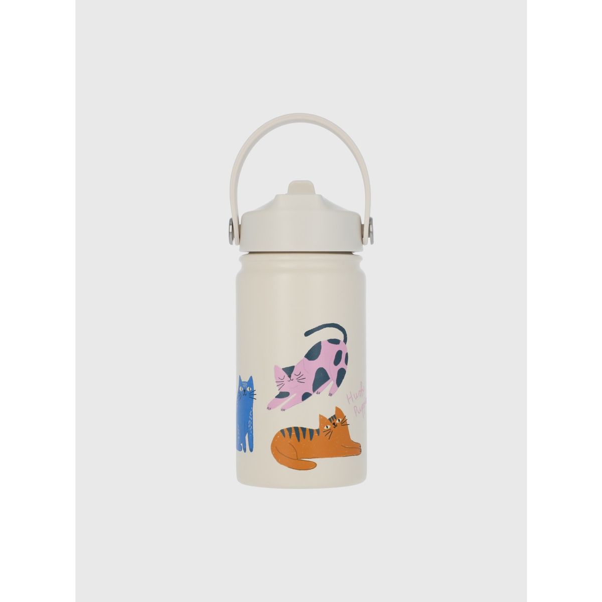 HUSH PUPPIES - Botella Ac Inox Niña Cat Crema 360 ml HUSH PUPPIES