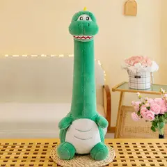 TOPSOC - Peluche Almohada Dinosaurio Cuello Largo 70 cm
