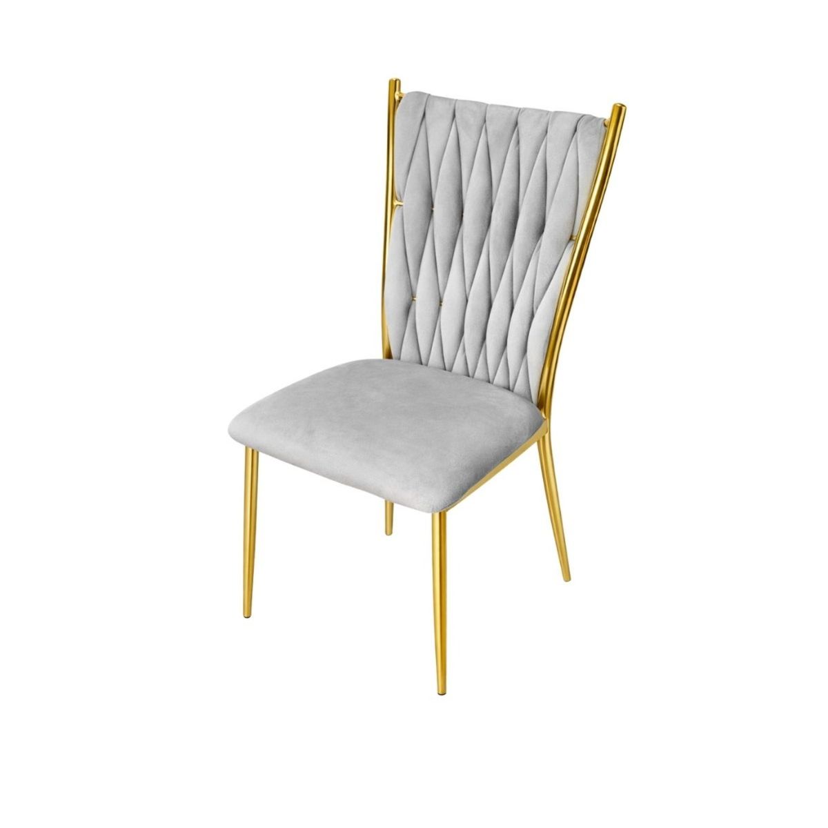 HABITA2 CHILE - SILLA DORADA PARA COMEDOR ARTHUR