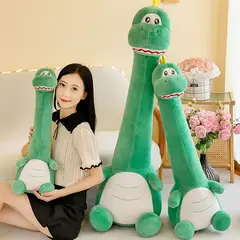 TOPSOC - Peluche Dinosaurio Cuello Largo Almohada 70 cm