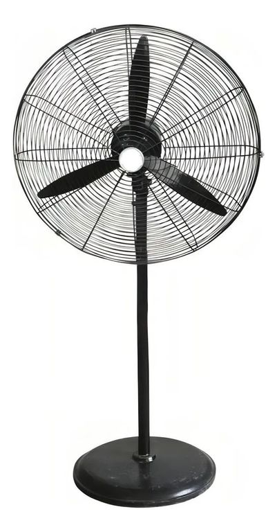 GENERICO Ventilador Industrial Tipo Turbina De Alta Potencia Negro Acero 3