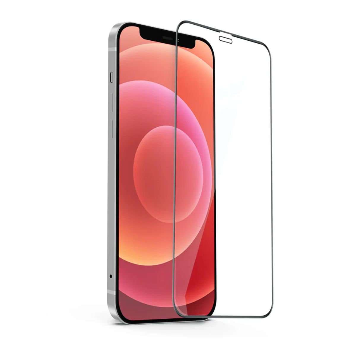 DIGIBOX - Protector Mica Vidrio Templado para iPhone 12 Openbox