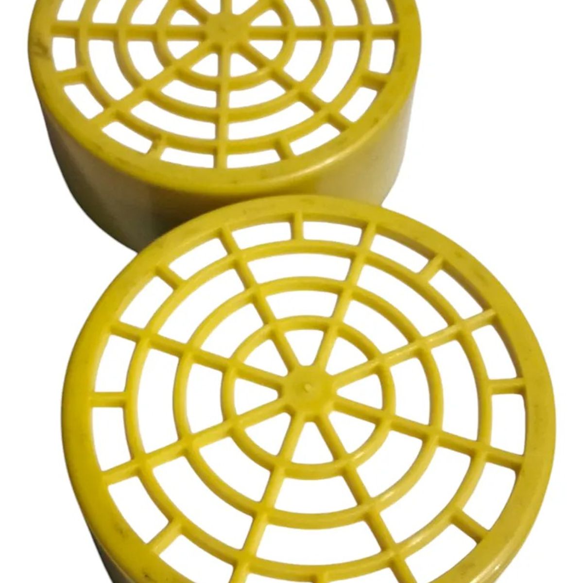 GENERICO - Pack 2 Filtro Para Mascarilla Repuesto Gas Amarillo