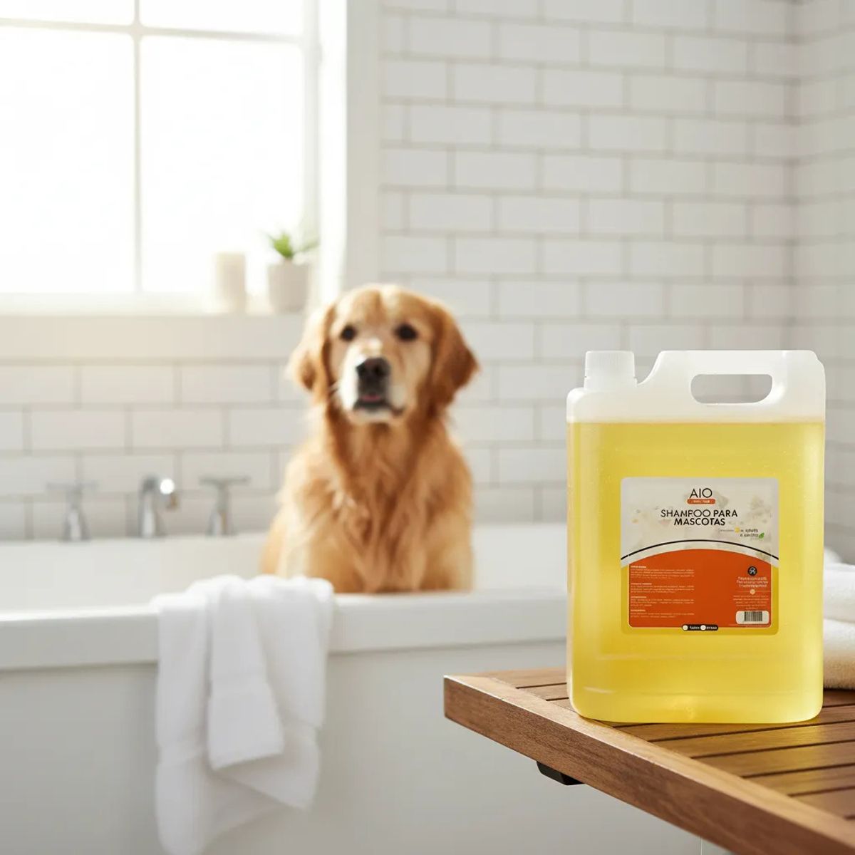GENERICO - Shampoo Mascotas Avena & Matico 5 Lts Pieles Sensibles