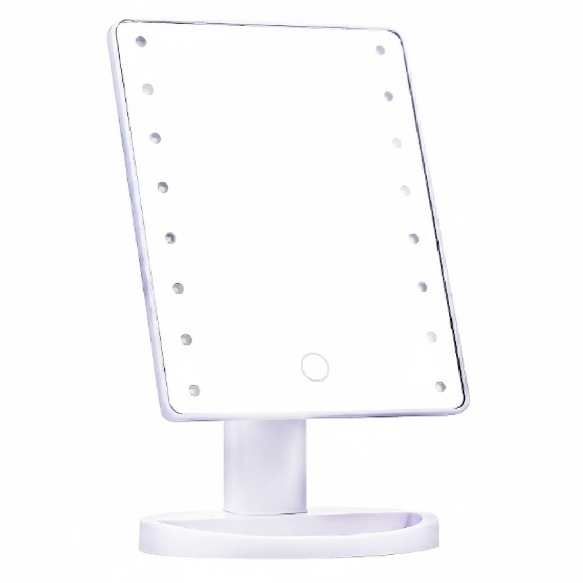 GENERICO - Espejo Cosmético Giratorio De maquillaje con Iluminación LED