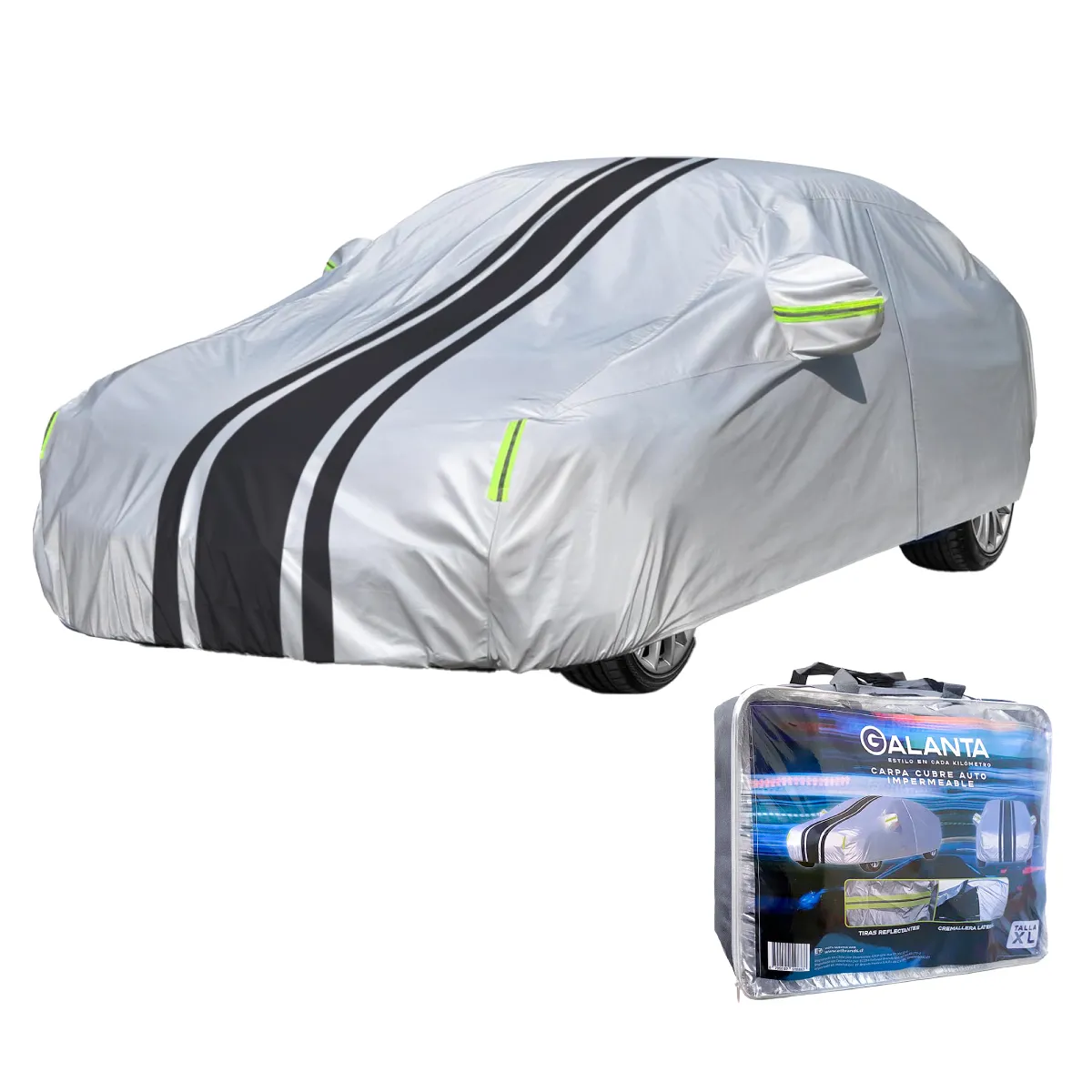 GALANTA - Carpa Cubre Auto Xl Galanta Funda Proteccion Uv Cubreautos Impermeable