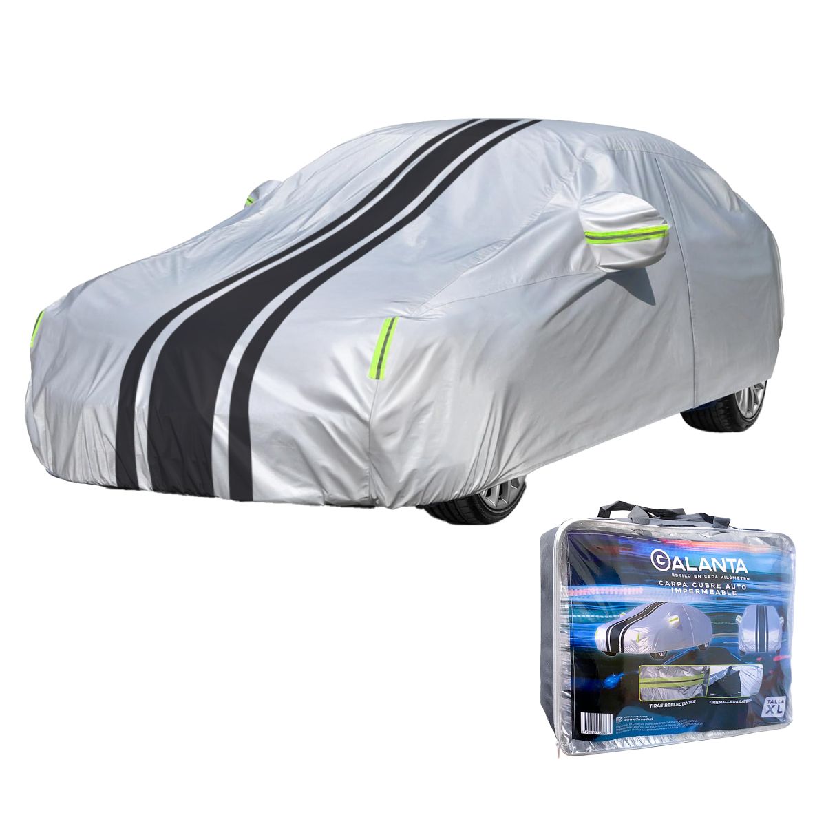 GALANTA - Carpa Cubre Auto Xl Galanta Funda Proteccion Uv Cubreautos Impermeable