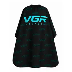 VGR VOYAGER - Capa de Corte Barberia VGR Professional Negro