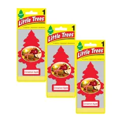 LITTLE TREES - Aromatizante Pino Cinnamon Apple Pack X 3unid