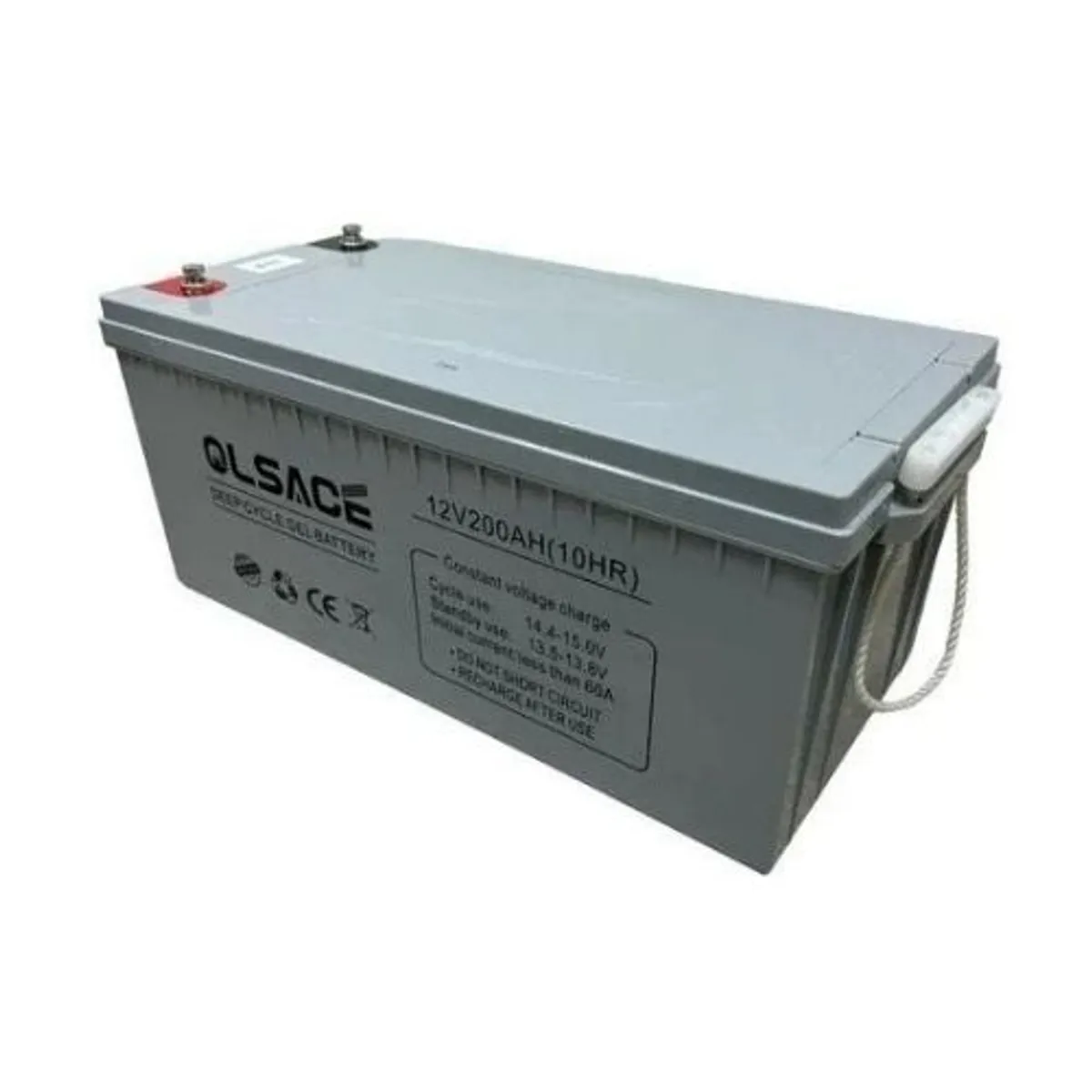 GENERICO - Bateria Ciclo Profundo Gel 12V 200Ah Olsace Energia Solar
