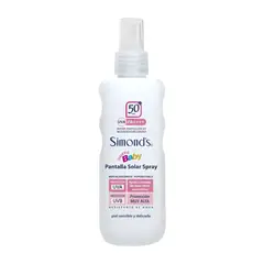 SIMONDS - Bloqueador Protector Solar F50 Baby Spray 190ml