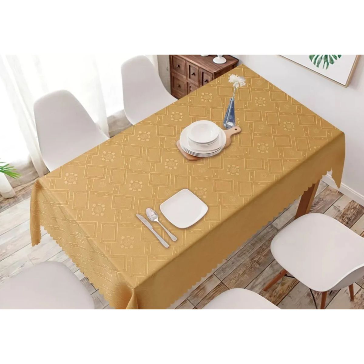 OKAY - Mantel Rectangular 140x220 Cm Colores - Con Disenos