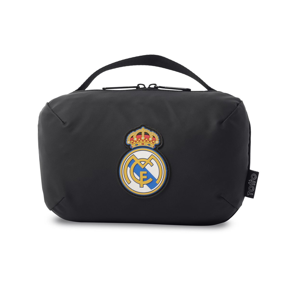 TOTTO - Organizador de Baño para Viaje Real Madrid Negro