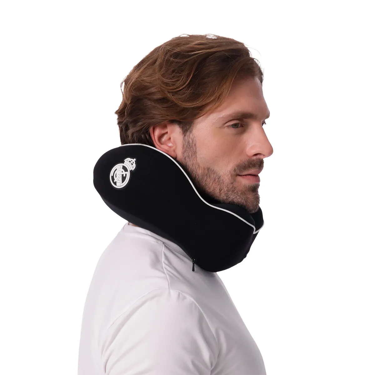 TOTTO - Almohada de Viaje Real Madrid Negra