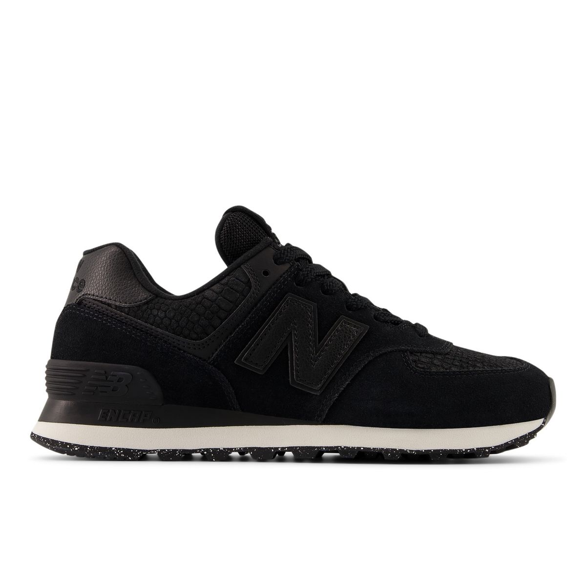 NEW BALANCE - Zapatillas Urbanas Mujer New Balance 574 Negra/Blanca