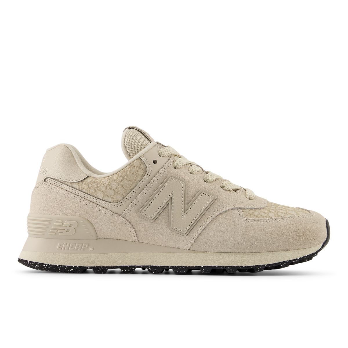 NEW BALANCE - Zapatillas Urbanas Mujer New Balance 574 Beige/Blanca