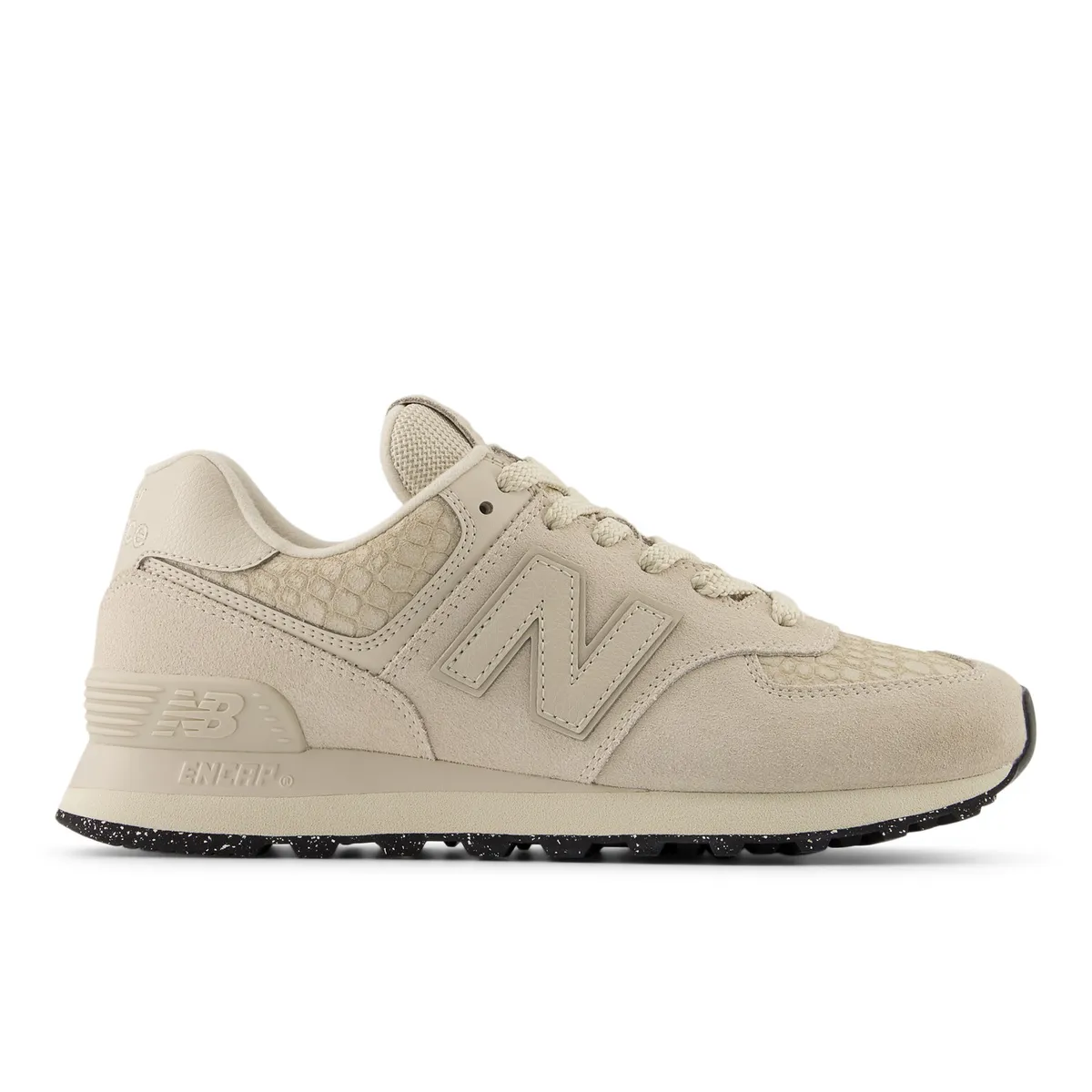 NEW BALANCE - Zapatillas Urbanas Mujer New Balance 574 Beige/Blanca