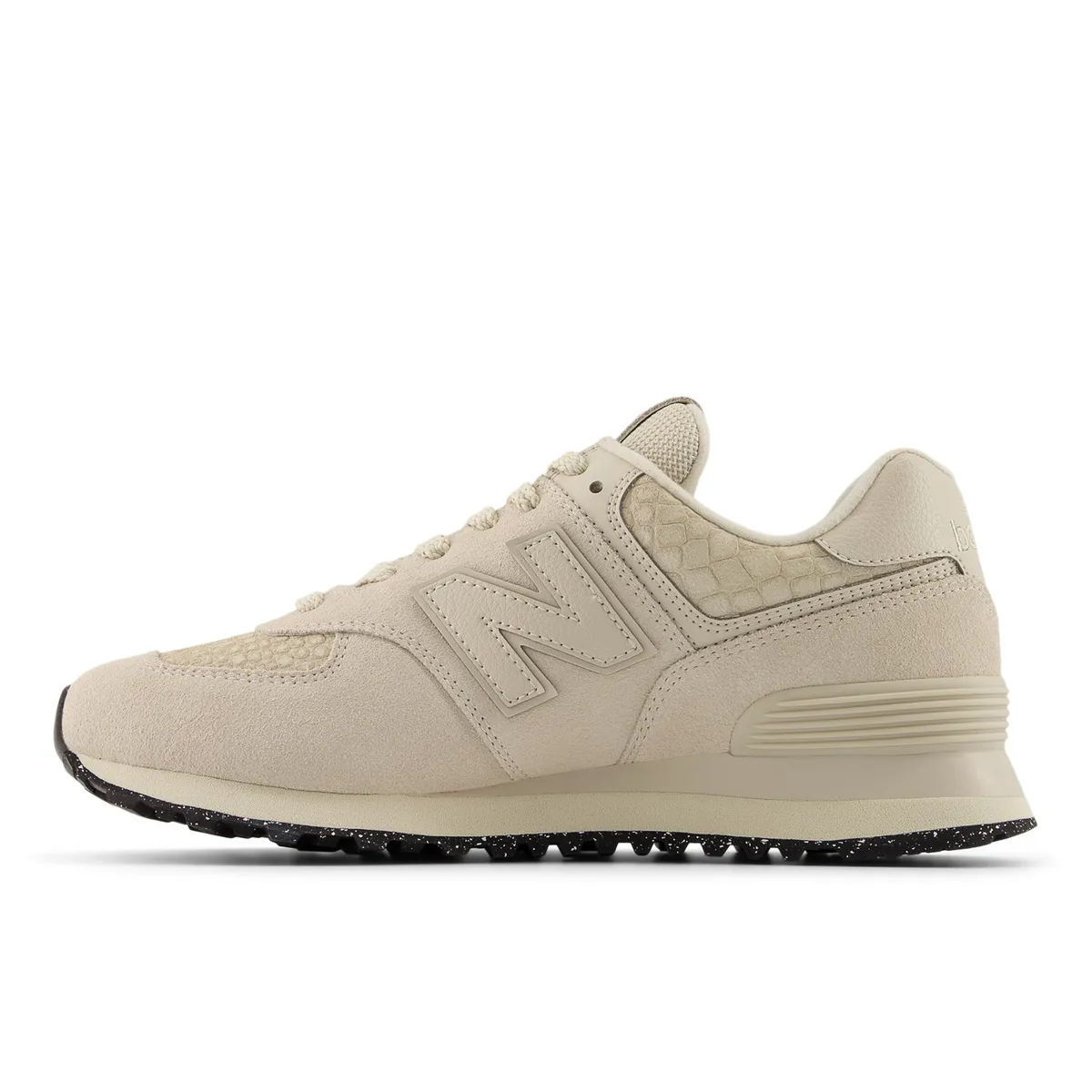 NEW BALANCE - Zapatillas Urbanas Mujer New Balance 574 Beige/Blanca