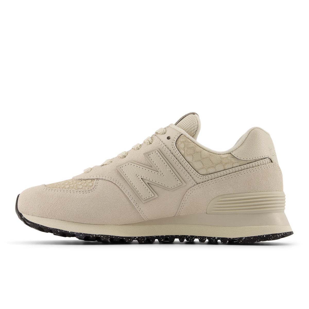 NEW BALANCE - Zapatillas Urbanas Mujer New Balance 574 Beige/Blanca
