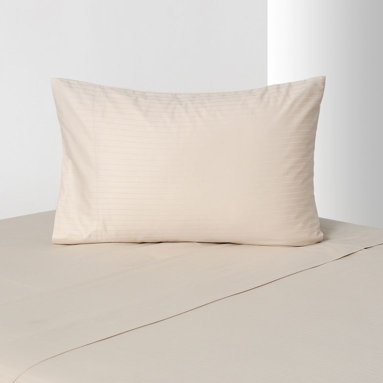 Juego de Sábanas 500 Hilos Beige 1.5 Plazas