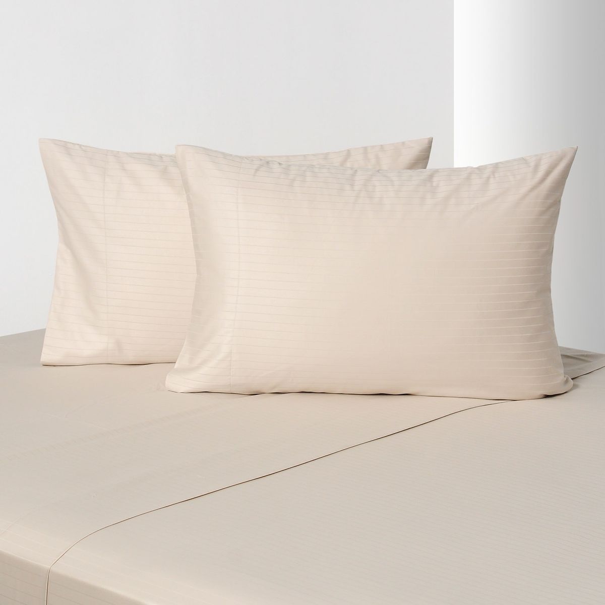 ROYAL SUPREME - Juego de Sábanas 500 Hilos Beige King Royal Supreme