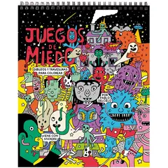 ANTARTICA LIBROS - Juegos De Miedo Dibujos Y Travesuras Para Colorear