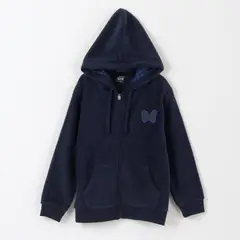 DISNEY - Polar Escolar con Gorro Niña Minnie Azul Marino