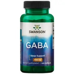 SWANSON - Gaba 500 mg 100 cápsulas