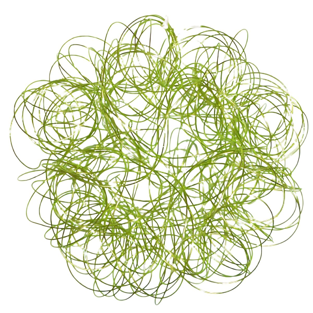 COREL - Esfera de Alambre Navideña Verde 20cm Diseño Geométrico Premium Hogar