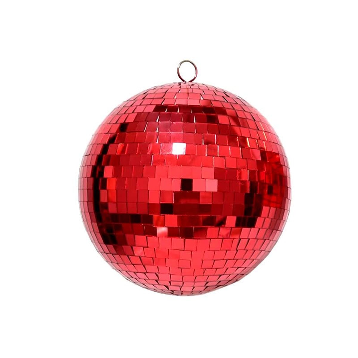 COREL - Esfera Decorativa Espejos Roja 10cm Diseño Mosaico Premium Hogar