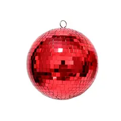 COREL - Esfera Decorativa Espejos Roja 10cm Diseño Mosaico Premium Hogar