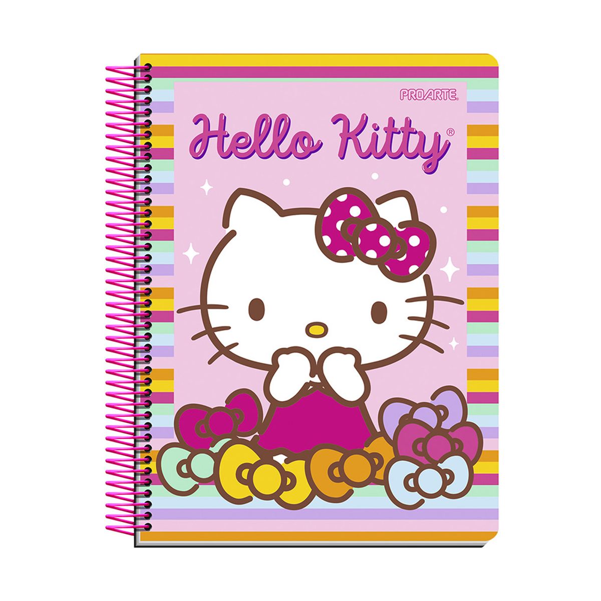 PROARTE - Cuaderno Premium Hello Kitty Tapa Dura Carta 120hj 7mm Proarte Surtido