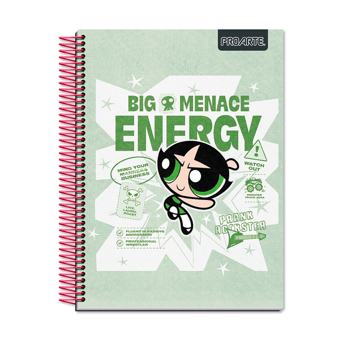 PROARTE - Cuaderno Chicas Superpoderosas Tapa Dura 4ta 150hj 7mm Proarte Surtido