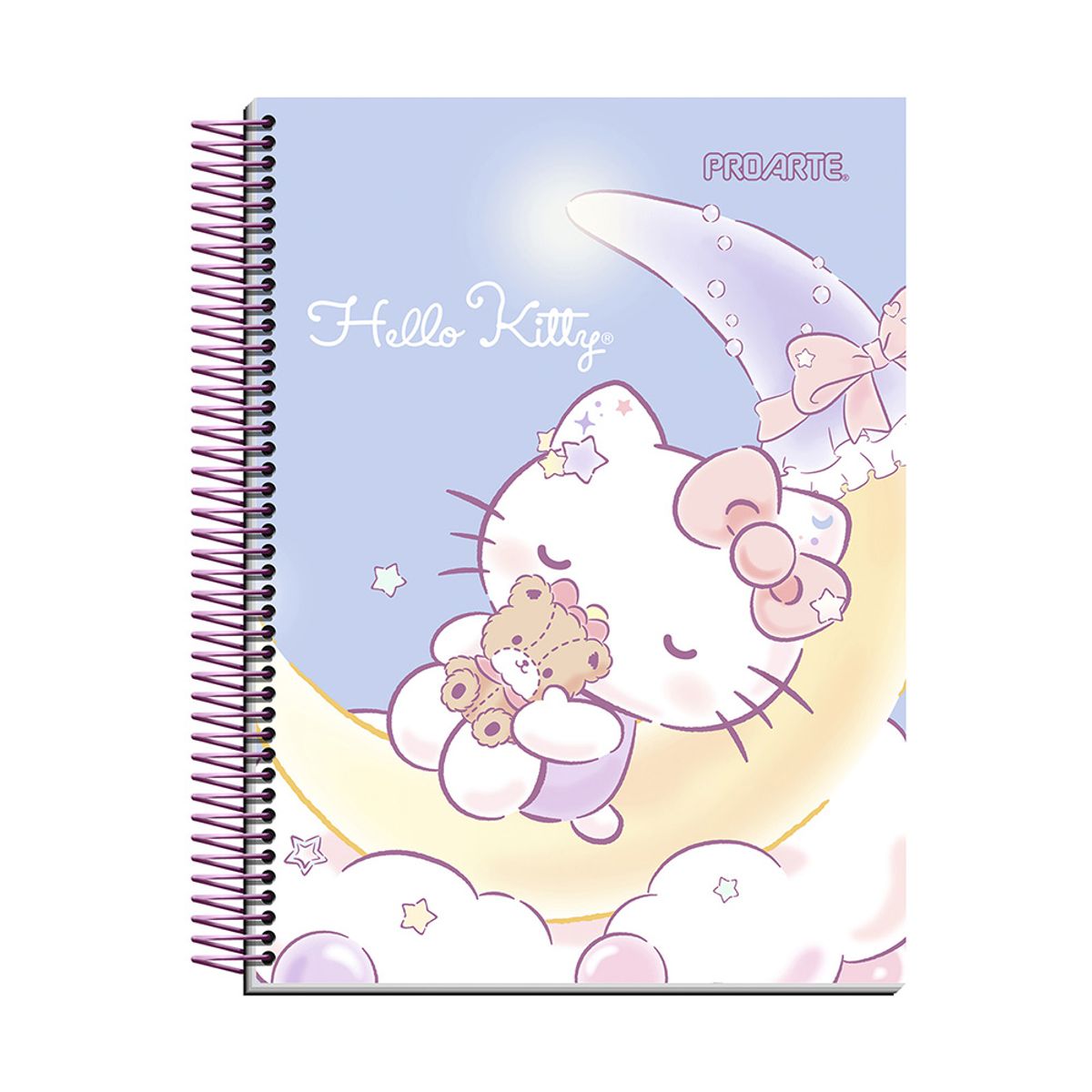 PROARTE - Cuaderno Hello Kitty Tapa Dura 4ta 150hj 7mm Proarte Surtido