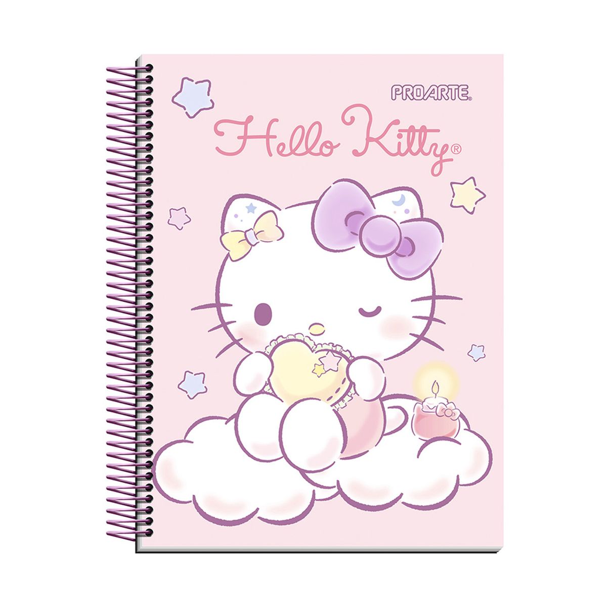 PROARTE - Cuaderno Hello Kitty Tapa Dura 4ta 150hj 7mm Proarte Surtido