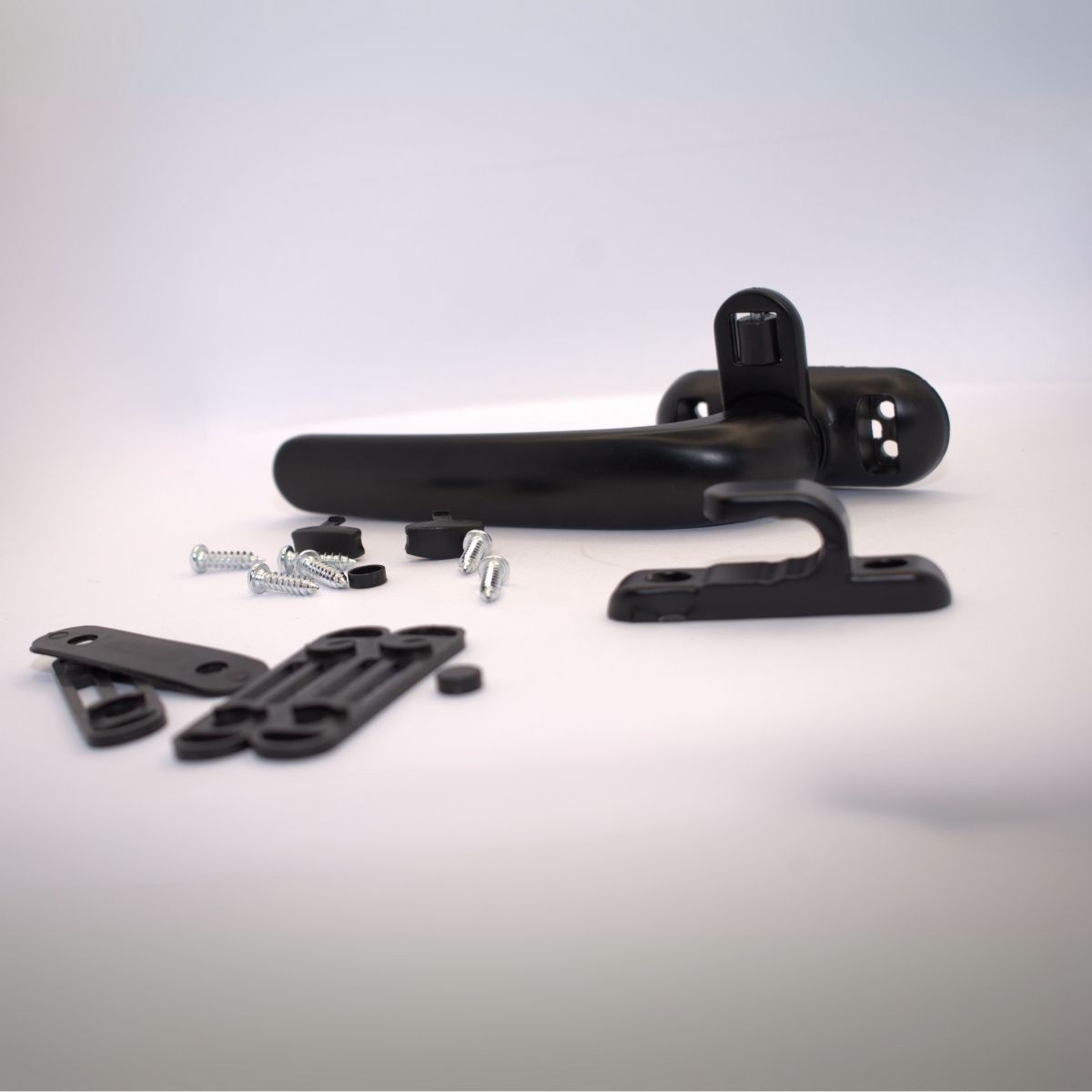 GENERICO - Seguro Cierre Manilla  Trancacola de Parche  Ventana Aluminio  L 32 - 42