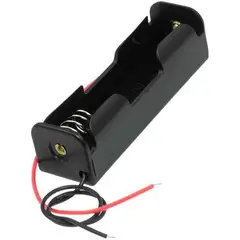 GEN - Caja Porta Baterias Celda Para Pilas 18650 Fuente De Poder