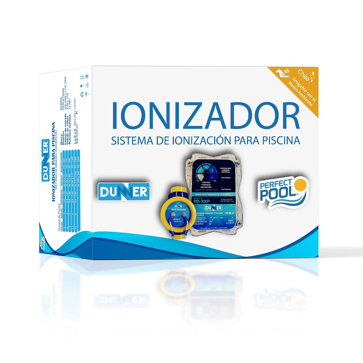 GENERICO - Sistema De Desinfección Para Piscinas Hasta 200m3 Dunner