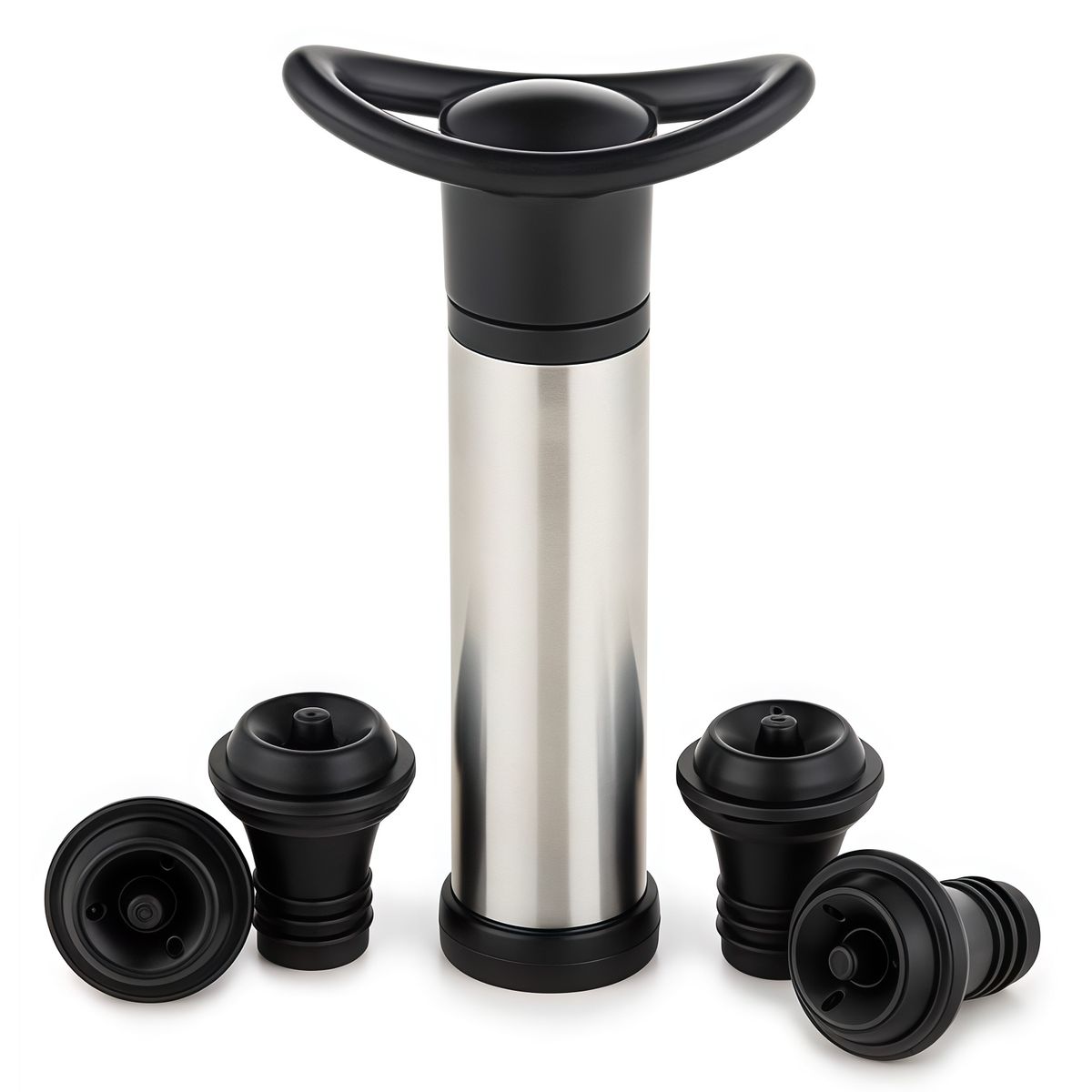 GENERICO - Bomba Selladora Para Vinos 4 Stopper