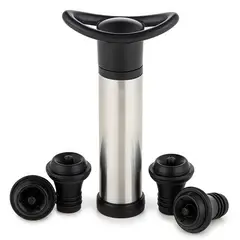 GENERICO - Bomba Selladora Para Vinos 4 Stopper