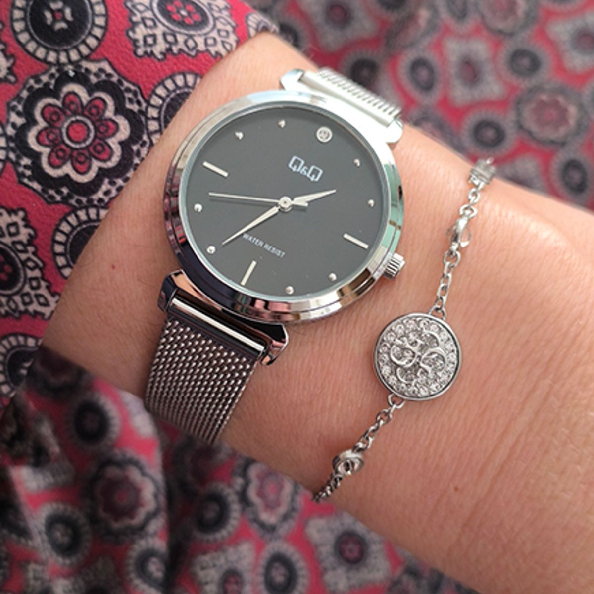QYQ - RELOJ MARCA QYQ Q27B-003PY MUJER ANALOGO METAL