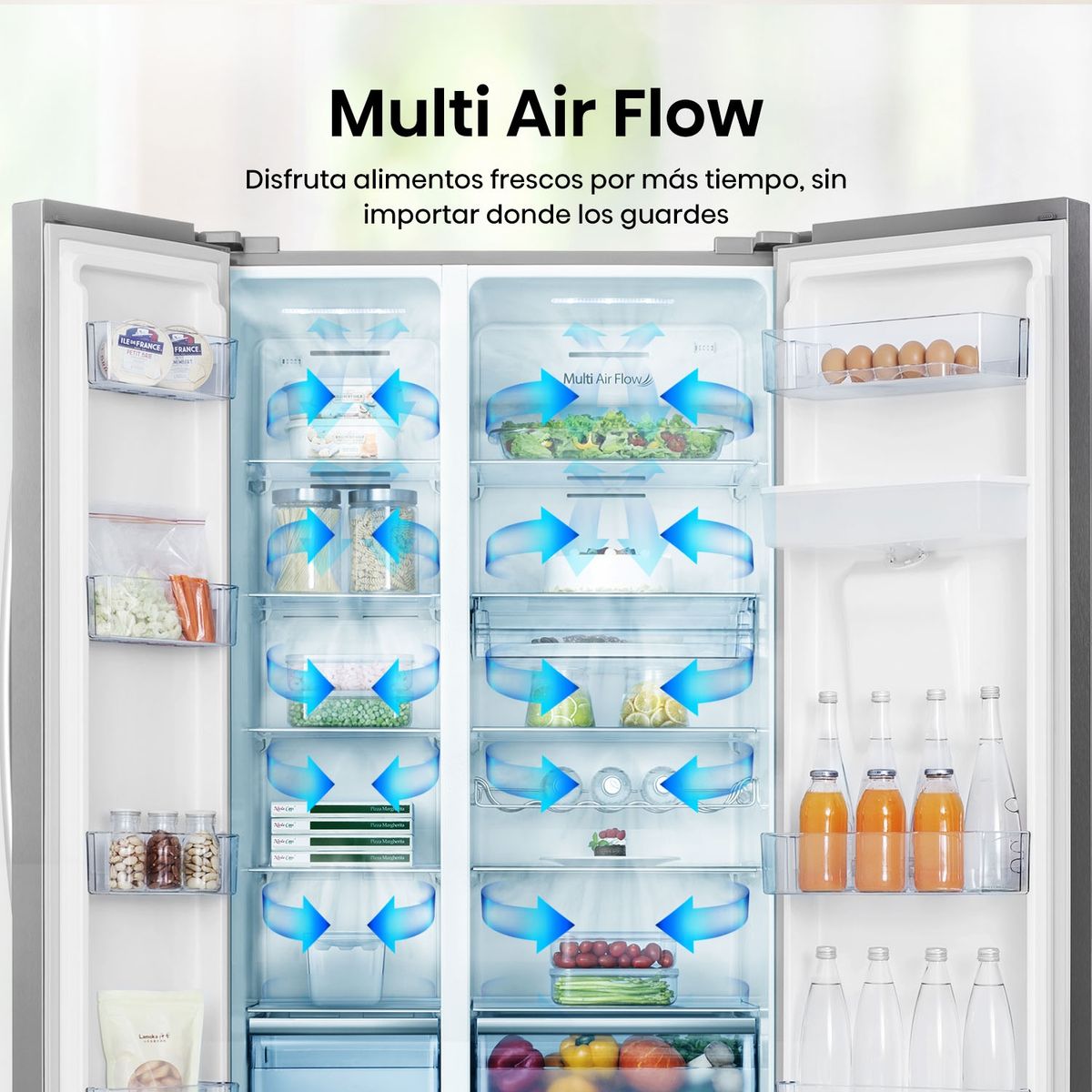 HISENSE - Side by Side No Frost 562 LT RC-74WSD Hisense