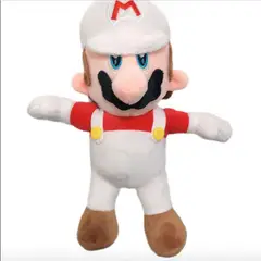 GENERICO - Peluche Mario Bros Pequeño blanco 28 cm