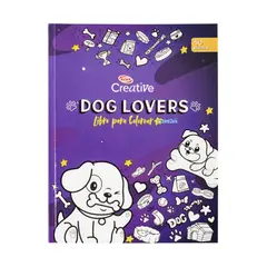 CREATIVE - Libro Colorear Dog Lover Kawai 50 Diseños