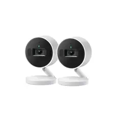 TP LINK - Set 2 Cámara Wi-Fi 6 Tapo 2k Qhd Visión Nocturna Apple HomeKit iP 66