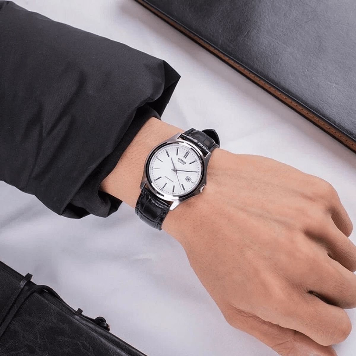 CASIO - RELOJ CASIO MTP-1183E-7ADF CLASICO PLATEADO HOMBRE