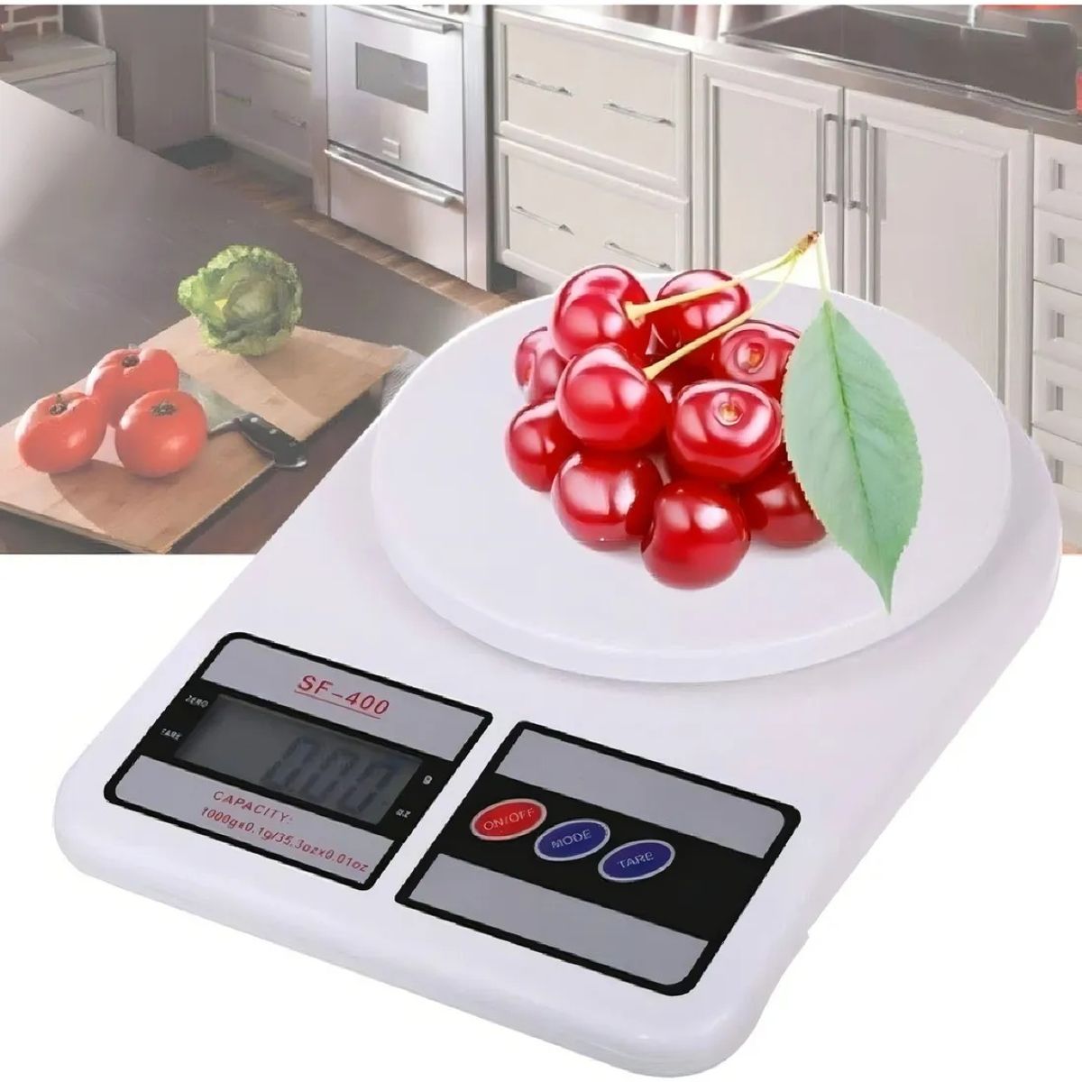 GENERICO - Balanza Digital Cocina Deny Toys Sf-400l 10 Kg Precisión 1 G
